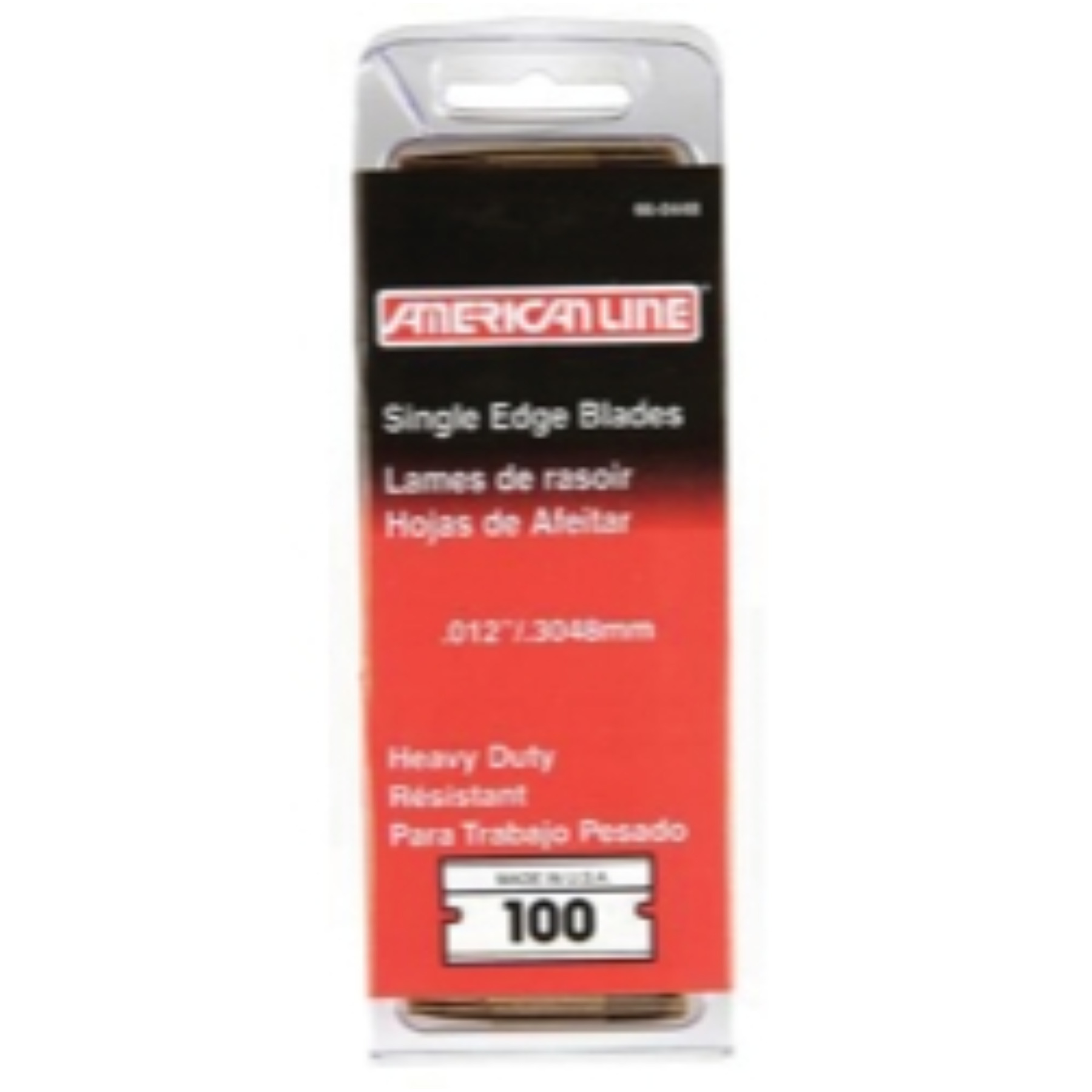 ASR66-0448 012 Heavy Duty Single Edge Blade