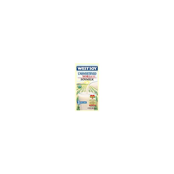 UPC 074873970852 product image for Westsoy Unsweetened Soymilk, Vanilla, 32 Oz. (12 Pack) | upcitemdb.com